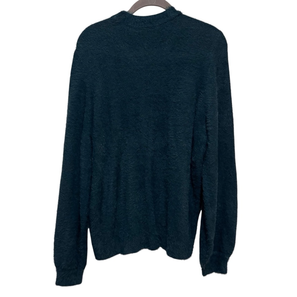 Cara Santana x Nine West - Green Sweater with Green Sequin Design - size L - Picture 3 of 7